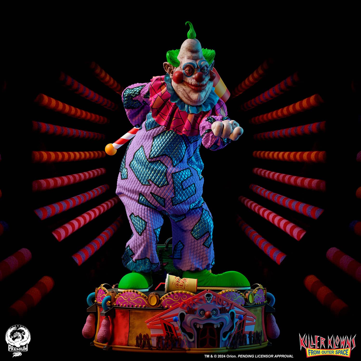 PCS Jumbo Statue Killer Klowns From Outer Space 1:4 Scale Limited Collectible