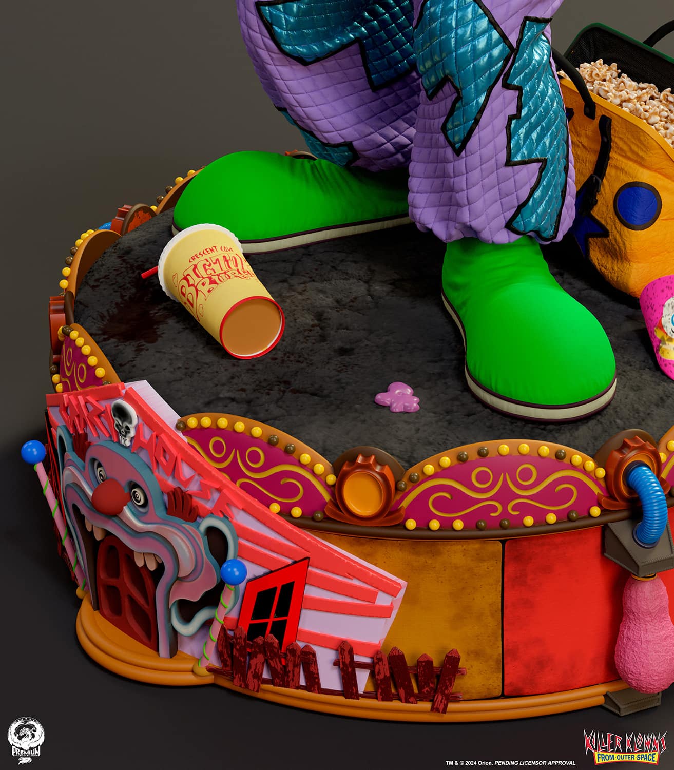 PCS Jumbo Statue Killer Klowns From Outer Space 1:4 Scale Limited Collectible