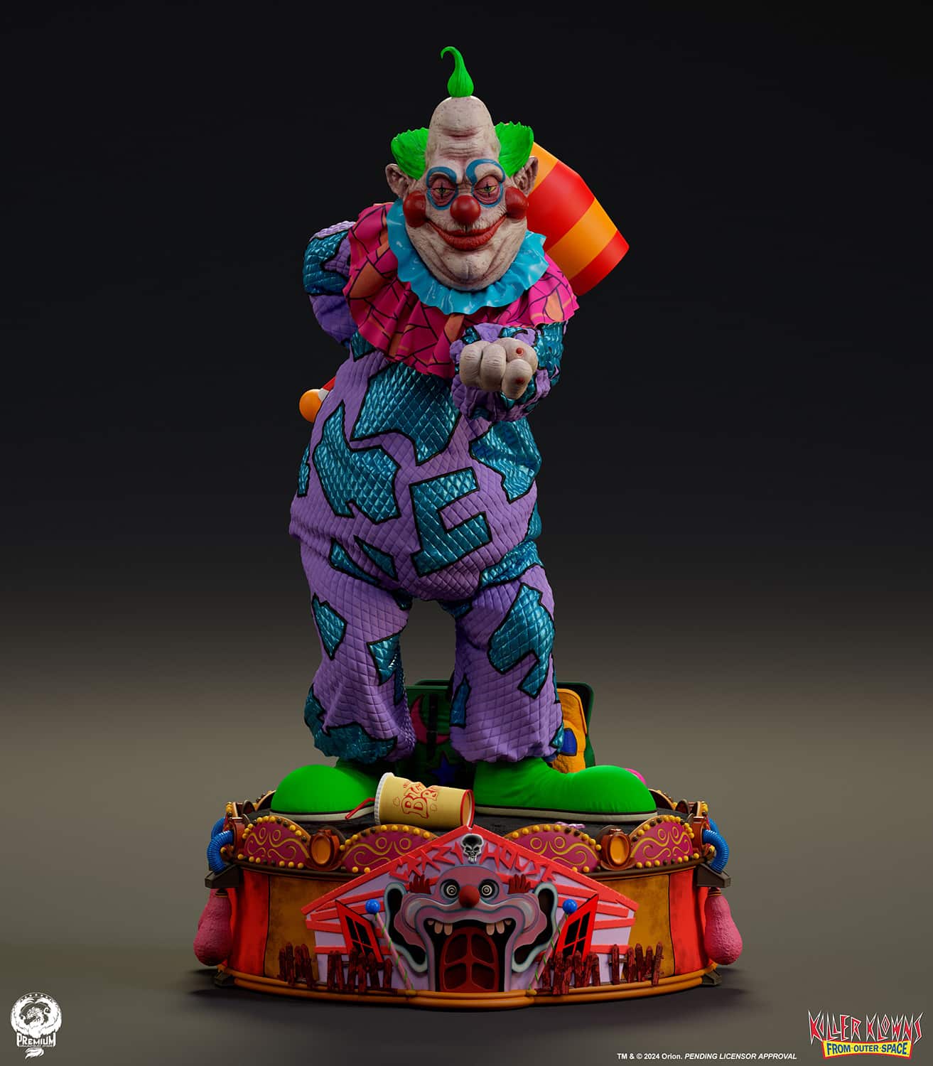 PCS Jumbo Statue Killer Klowns From Outer Space 1:4 Scale Limited Collectible