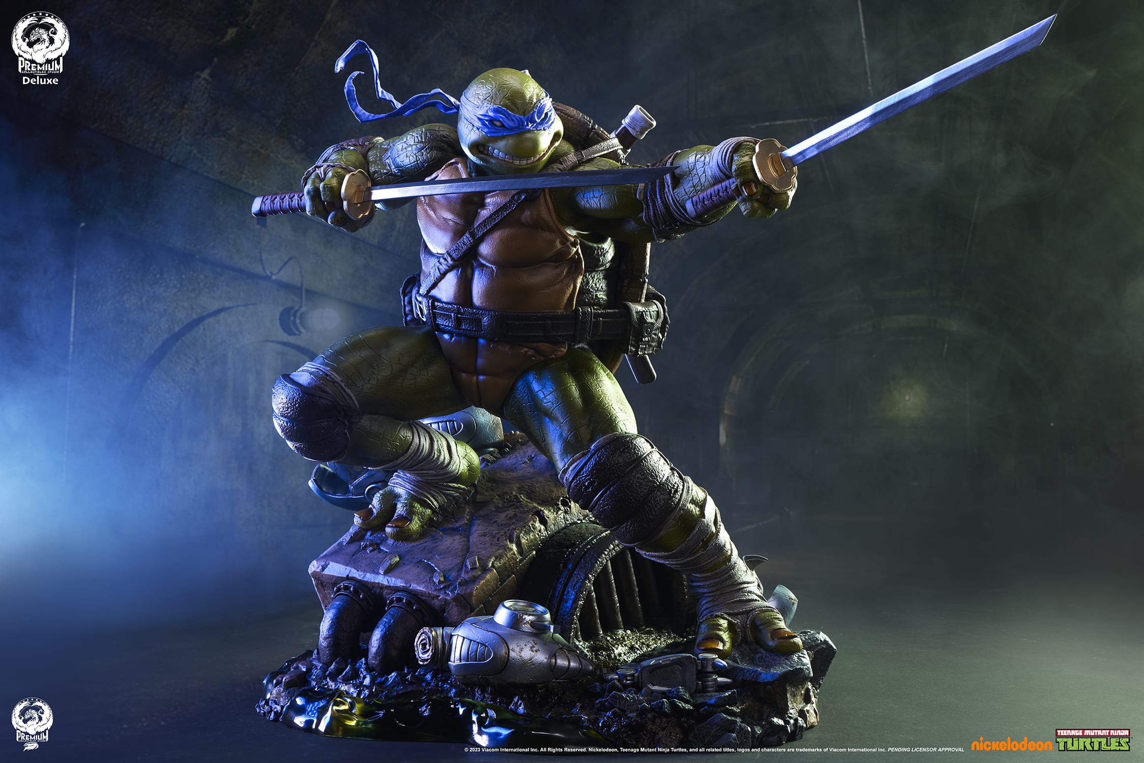 PCS Leonardo Statue Deluxe 1/3 Scale Teenage Mutant Ninja Turtles Limited Collectible