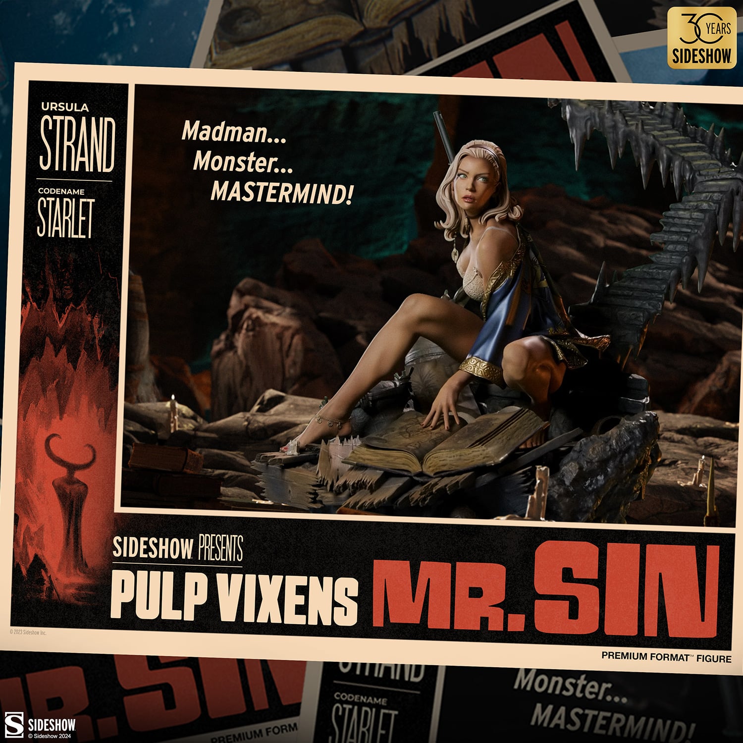 Sideshow Collectibles Mr. Sin Premium Format Figure Pulp Vixens Limited Collectible