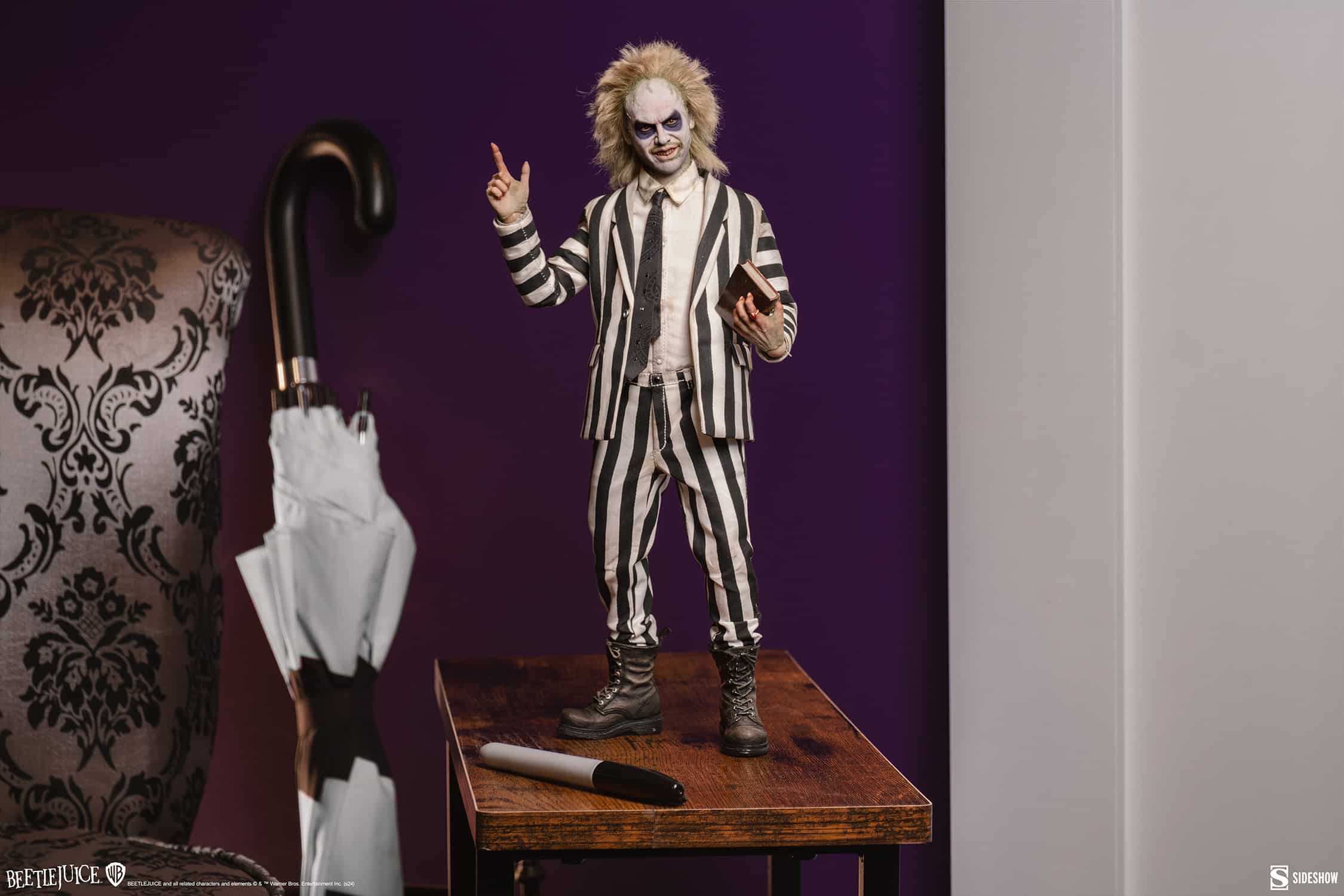 Sideshow Collectibles Beetlejuice Sixth Scale Figure 1/6 Limited Collectible