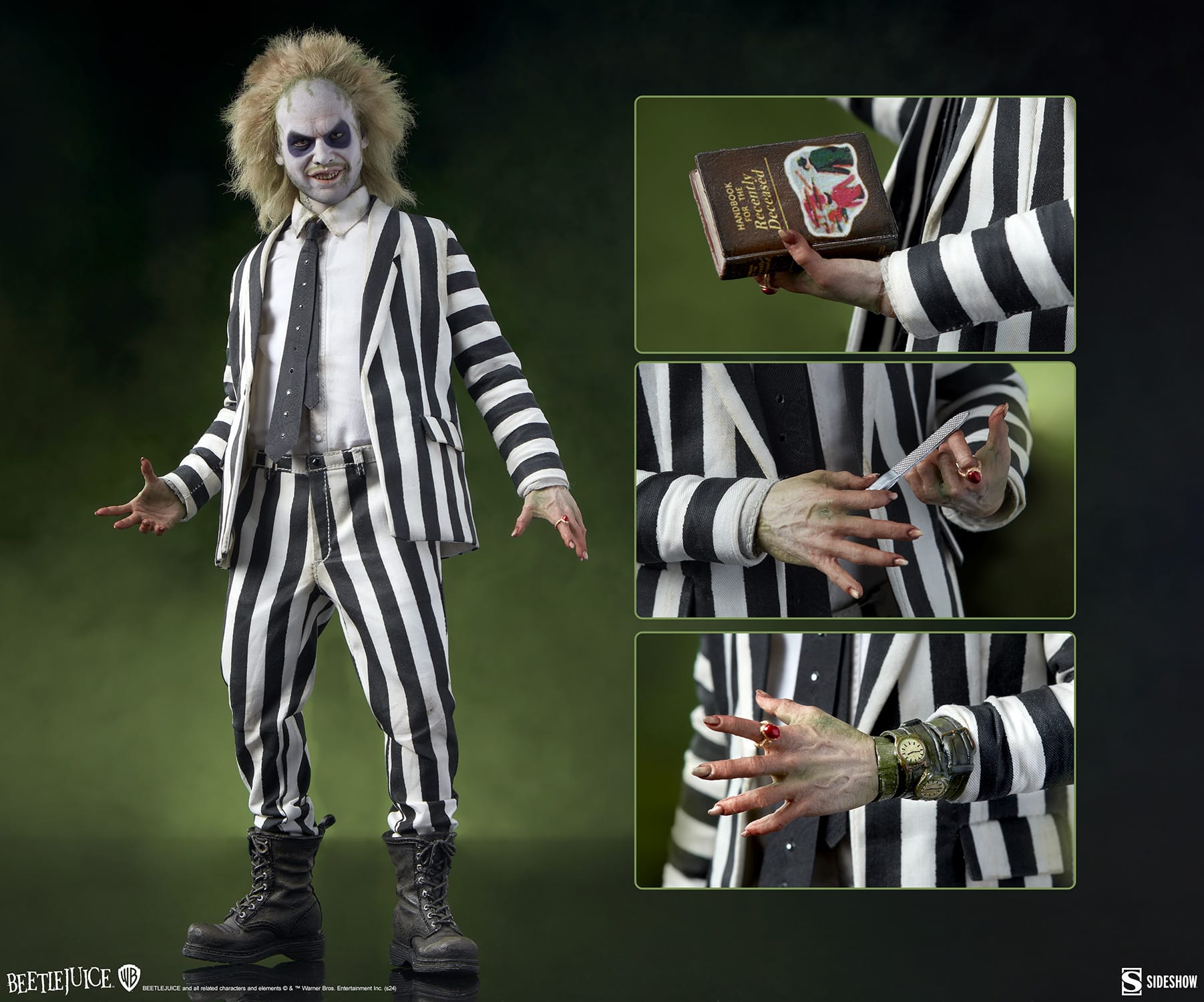 Sideshow Collectibles Beetlejuice Sixth Scale Figure 1/6 Limited Collectible