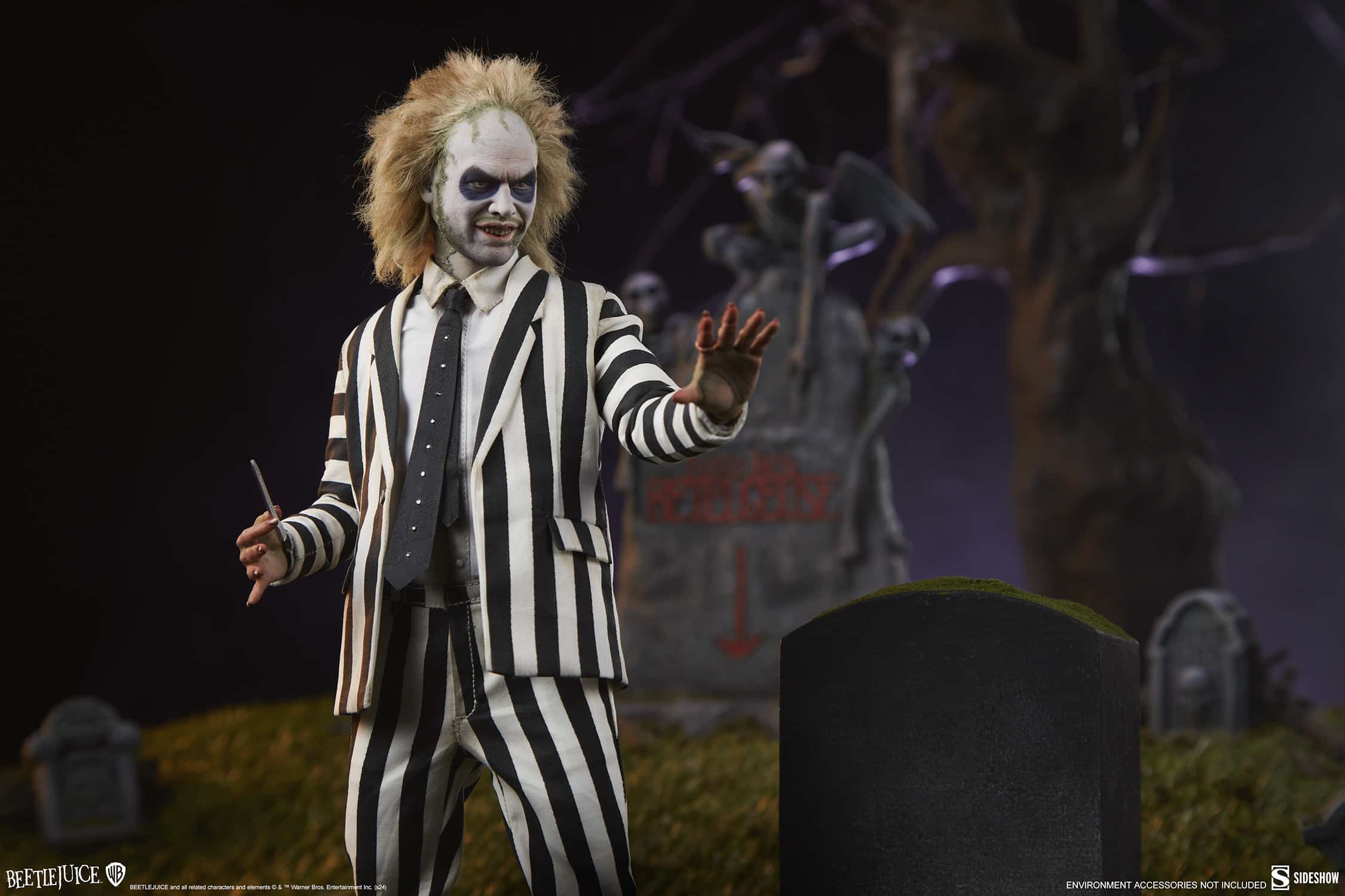 Sideshow Collectibles Beetlejuice Sixth Scale Figure 1/6 Limited Collectible