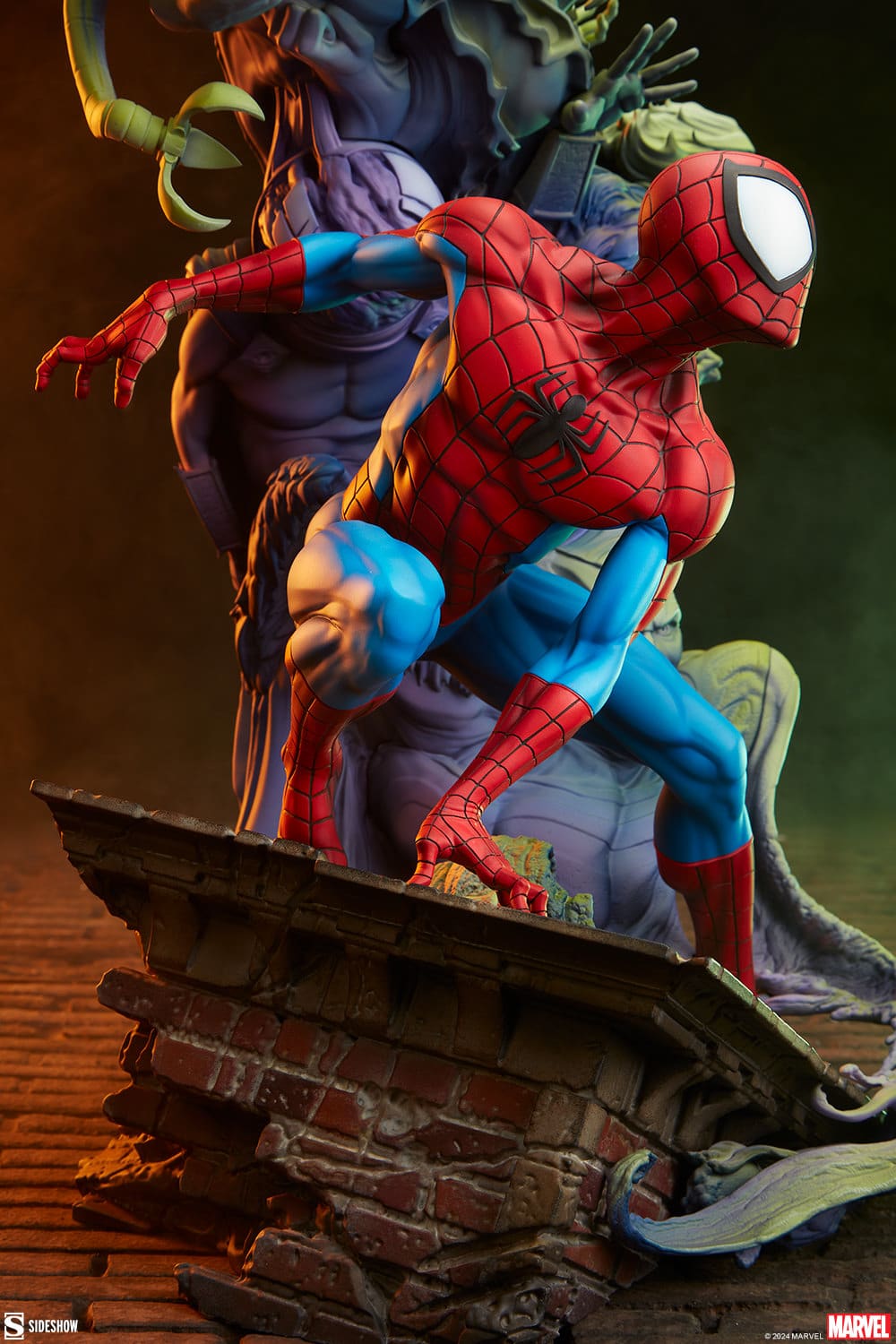 Spider-Man Premium Format Figure Sinister Six Diorama Marvel Limited Collectible
