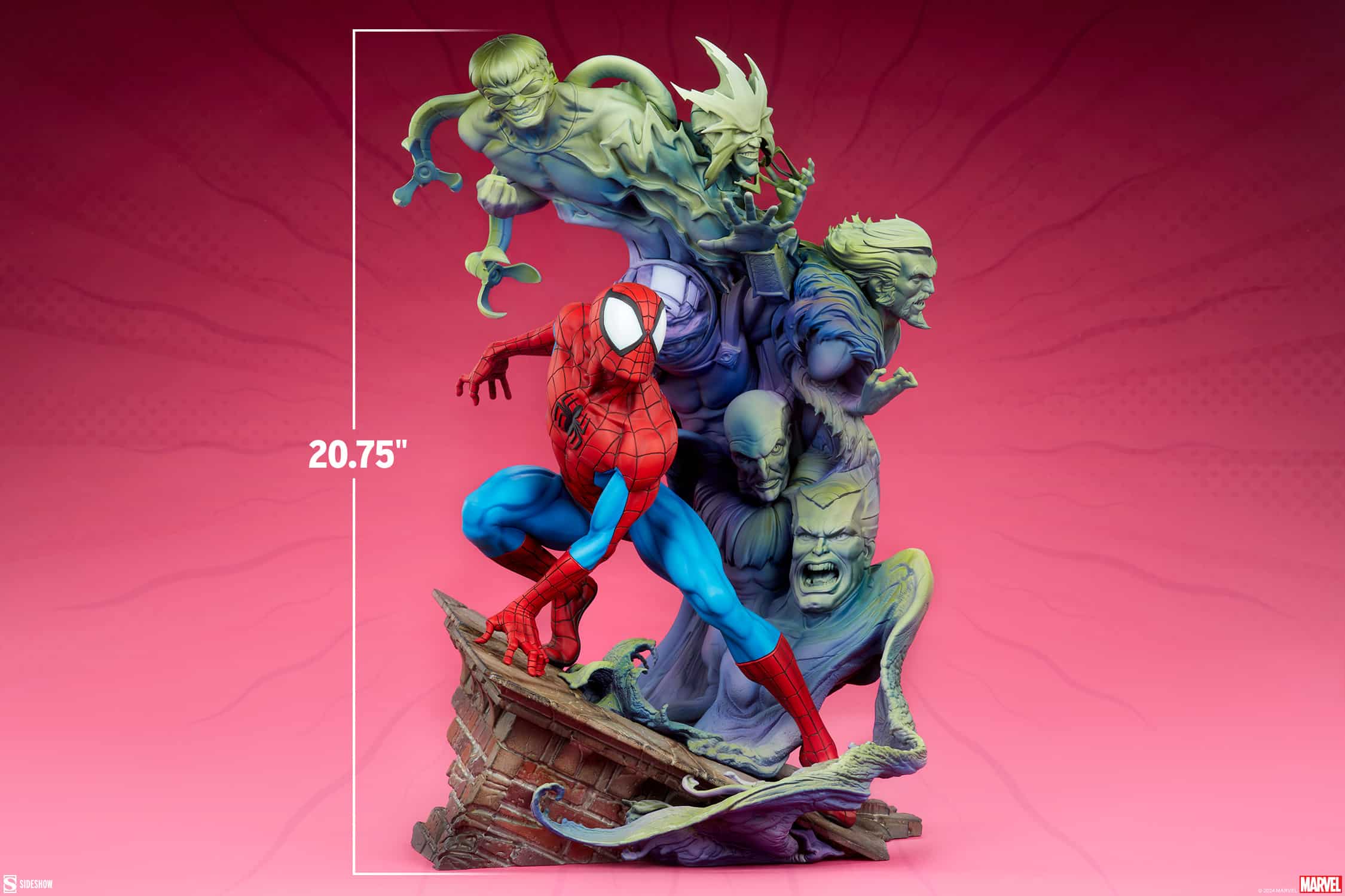 Spider-Man Premium Format Figure Sinister Six Diorama Marvel Limited Collectible