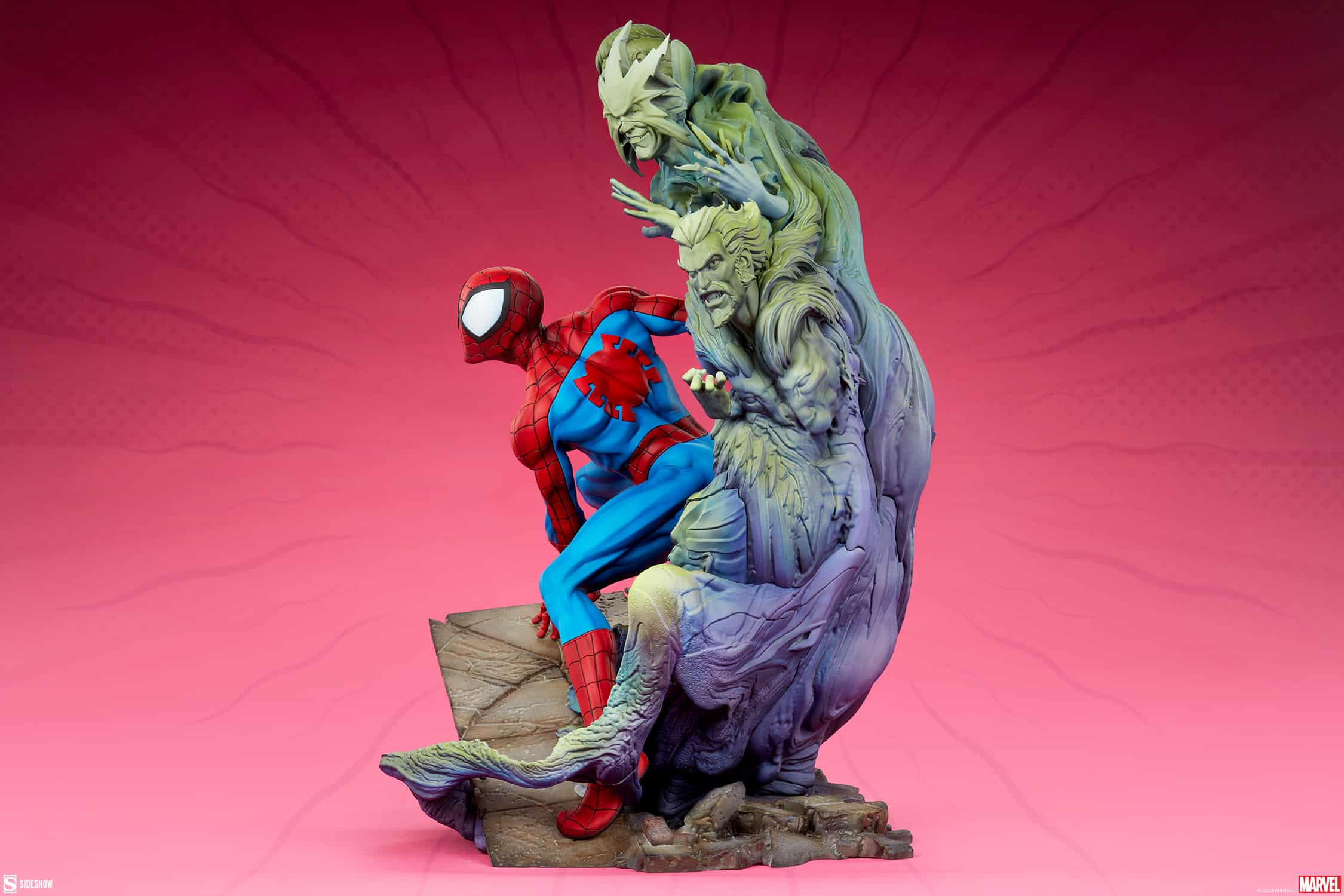 Spider-Man Premium Format Figure Sinister Six Diorama Marvel Limited Collectible