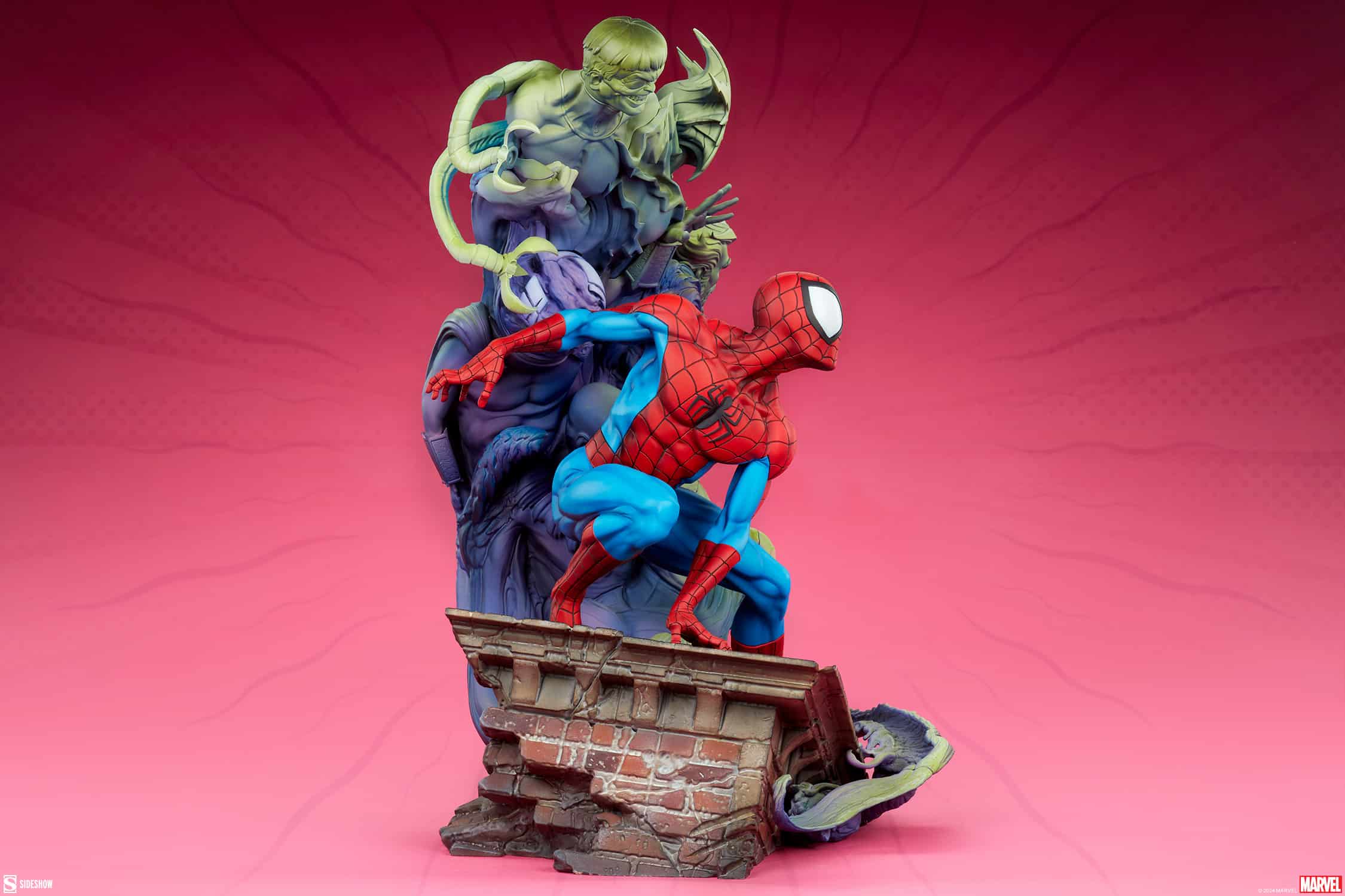Spider-Man Premium Format Figure Sinister Six Diorama Marvel Limited Collectible