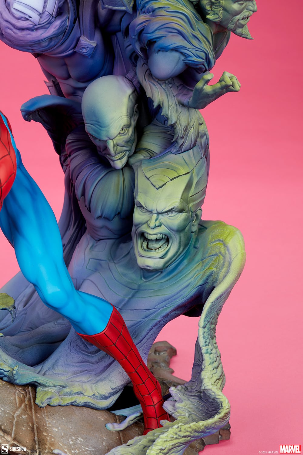 Spider-Man Premium Format Figure Sinister Six Diorama Marvel Limited Collectible