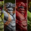 Sideshow Collectibles Red Hulk Thunderbolt Ross Premium Format Figure Store Exclusive Statue Variant