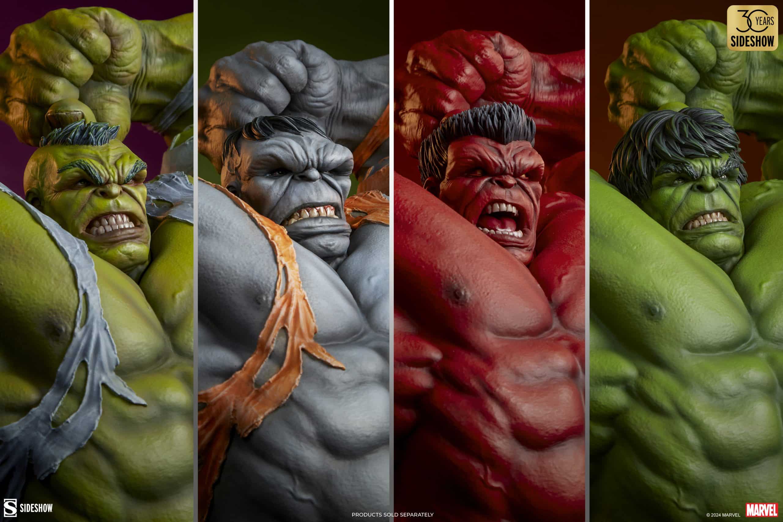 Sideshow Collectibles Red Hulk Thunderbolt Ross Premium Format Figure Store Exclusive Statue Variant