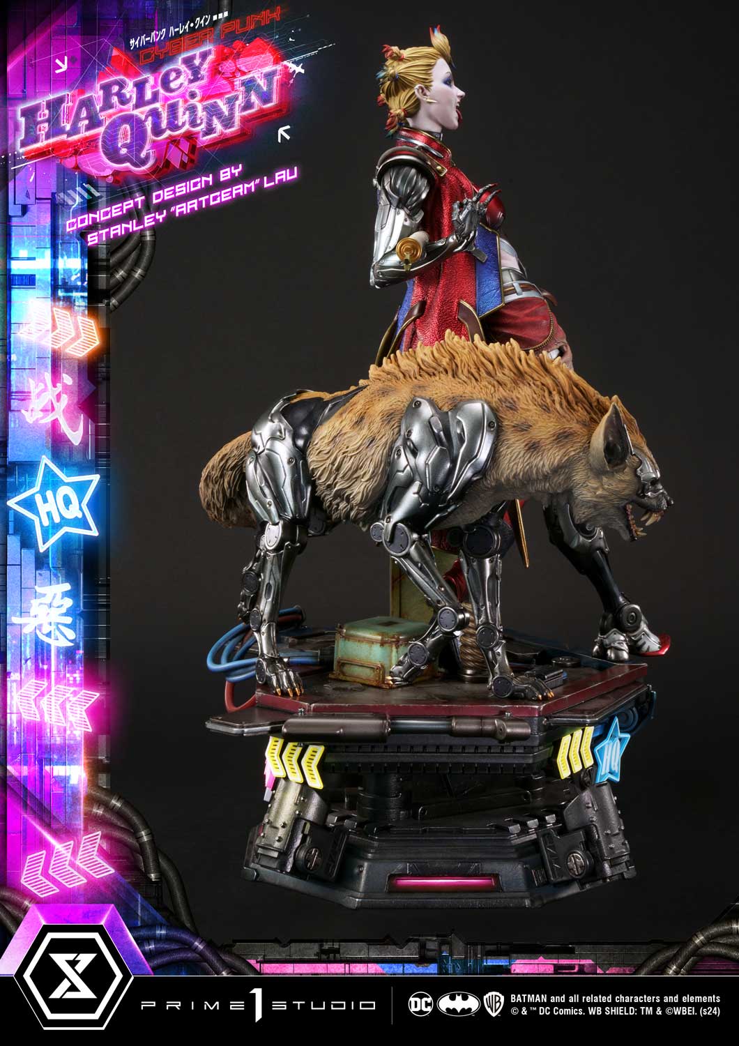 Prime 1 Studio Cyberpunk Harley Quinn Statues Ultimate Premium Masterline Collectible