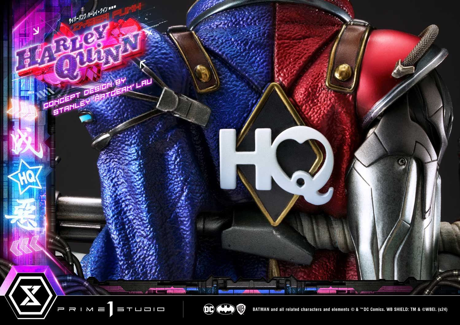 Prime 1 Studio Cyberpunk Harley Quinn Statues Ultimate Premium Masterline Collectible
