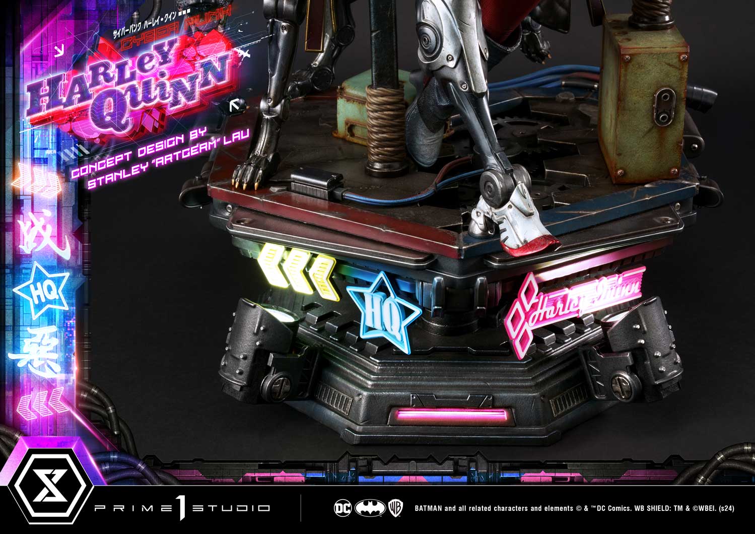 Prime 1 Studio Cyberpunk Harley Quinn Statues Ultimate Premium Masterline Collectible