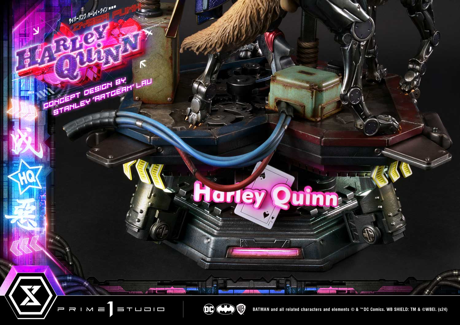 Prime 1 Studio Cyberpunk Harley Quinn Statues Ultimate Premium Masterline Collectible