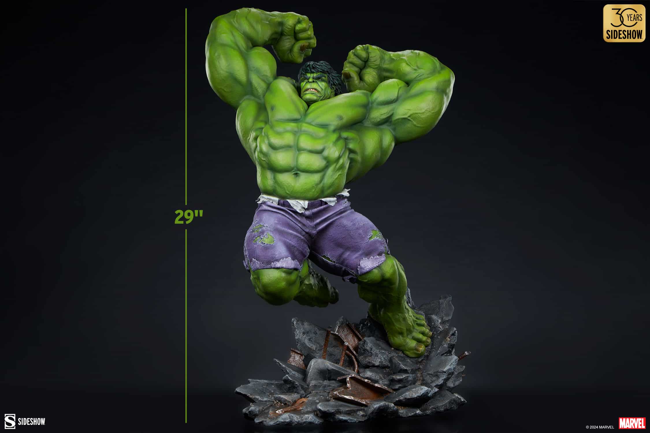 Sideshow Collectibles Hulk Classic Premium Format Figure Limited Marvel Collectible Statue