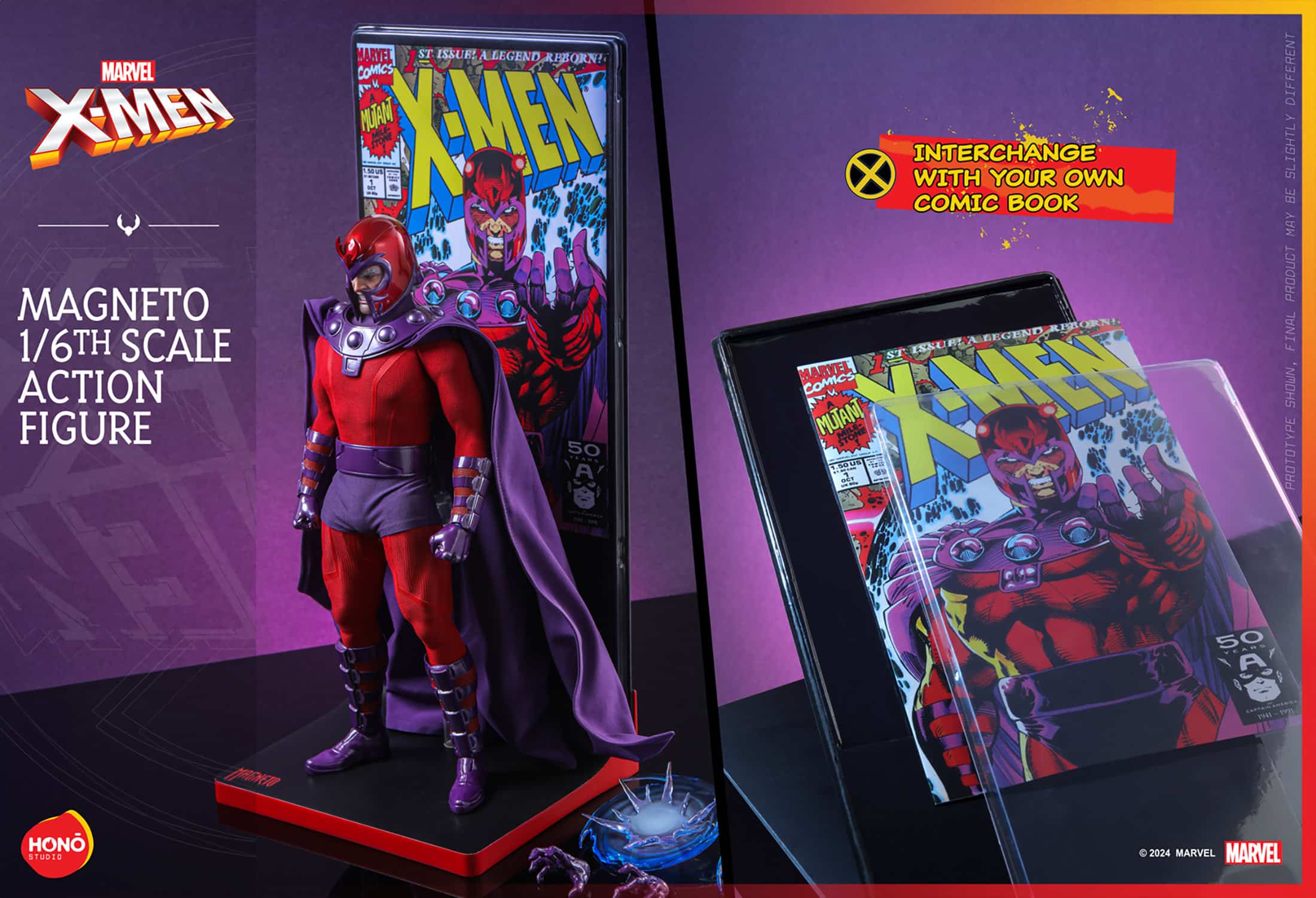 HONO Studios Magneto Sixth Scale Figure X-Men Limited 1/6 Collectible