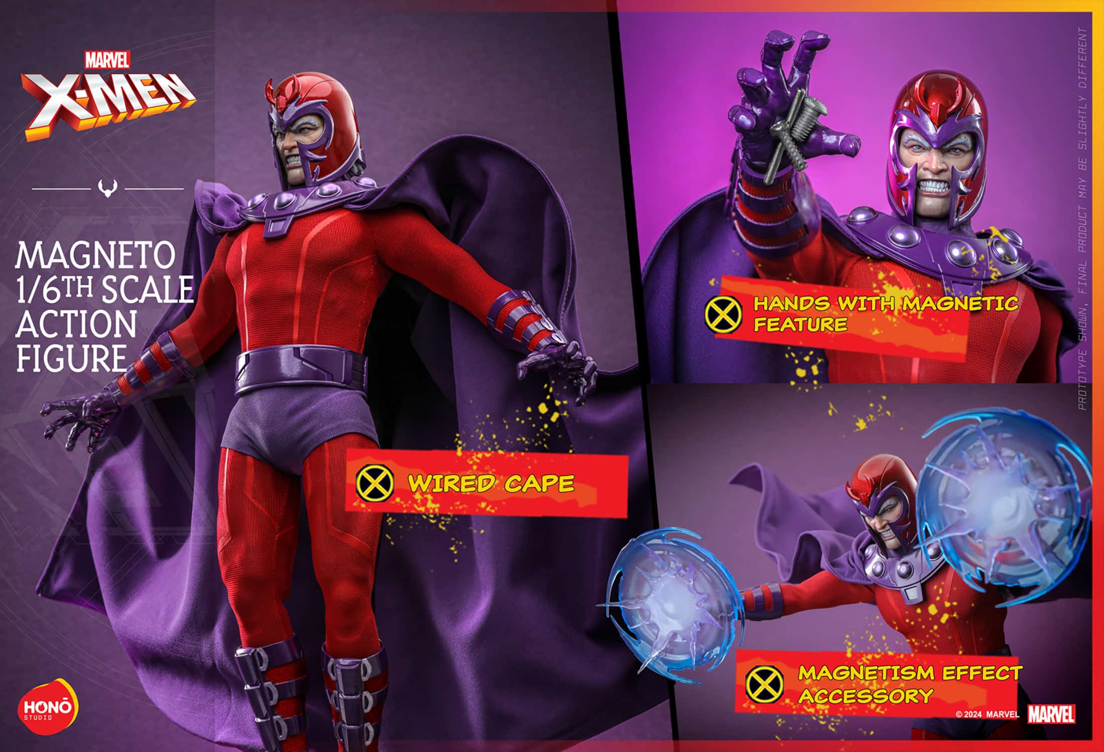 HONO Studios Magneto Sixth Scale Figure X-Men Limited 1/6 Collectible