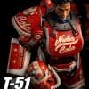 ThreeZero T-51 Nuka Cola Power Armor Sixth Scale Figure Fallout Limited Video Game Collectible