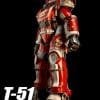ThreeZero T-51 Nuka Cola Power Armor Sixth Scale Figure Fallout Limited Video Game Collectible