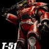 ThreeZero T-51 Nuka Cola Power Armor Sixth Scale Figure Fallout Limited Video Game Collectible