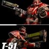 ThreeZero T-51 Nuka Cola Power Armor Sixth Scale Figure Fallout Limited Video Game Collectible