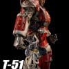 ThreeZero T-51 Nuka Cola Power Armor Sixth Scale Figure Fallout Limited Video Game Collectible