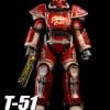 ThreeZero T-51 Nuka Cola Power Armor Sixth Scale Figure Fallout Limited Video Game Collectible