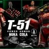 ThreeZero T-51 Nuka Cola Power Armor Sixth Scale Figure Fallout Limited Video Game Collectible
