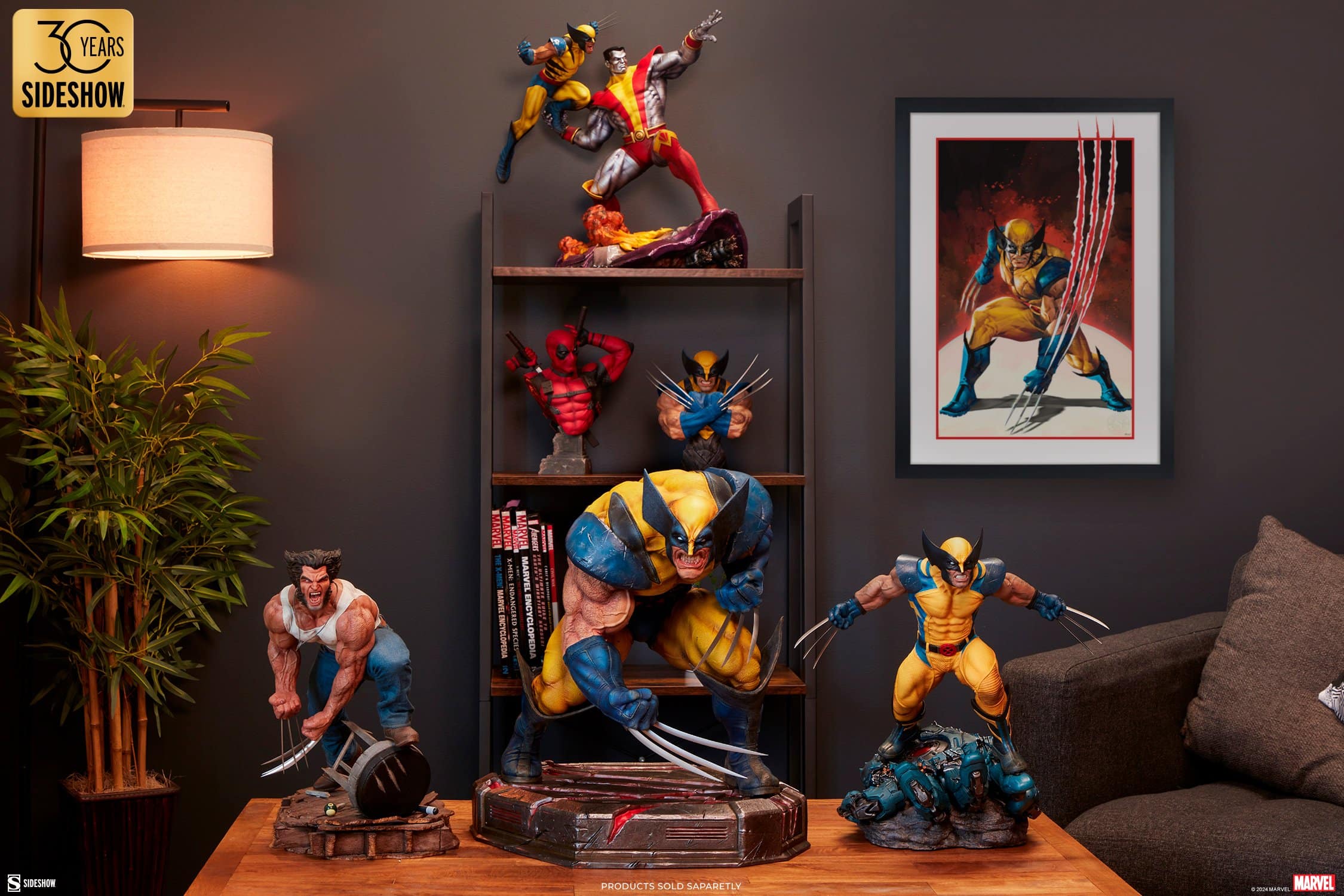 Sideshow Collectibles Wolverine: Berserker Rage Statue X-Men Limited Collectible