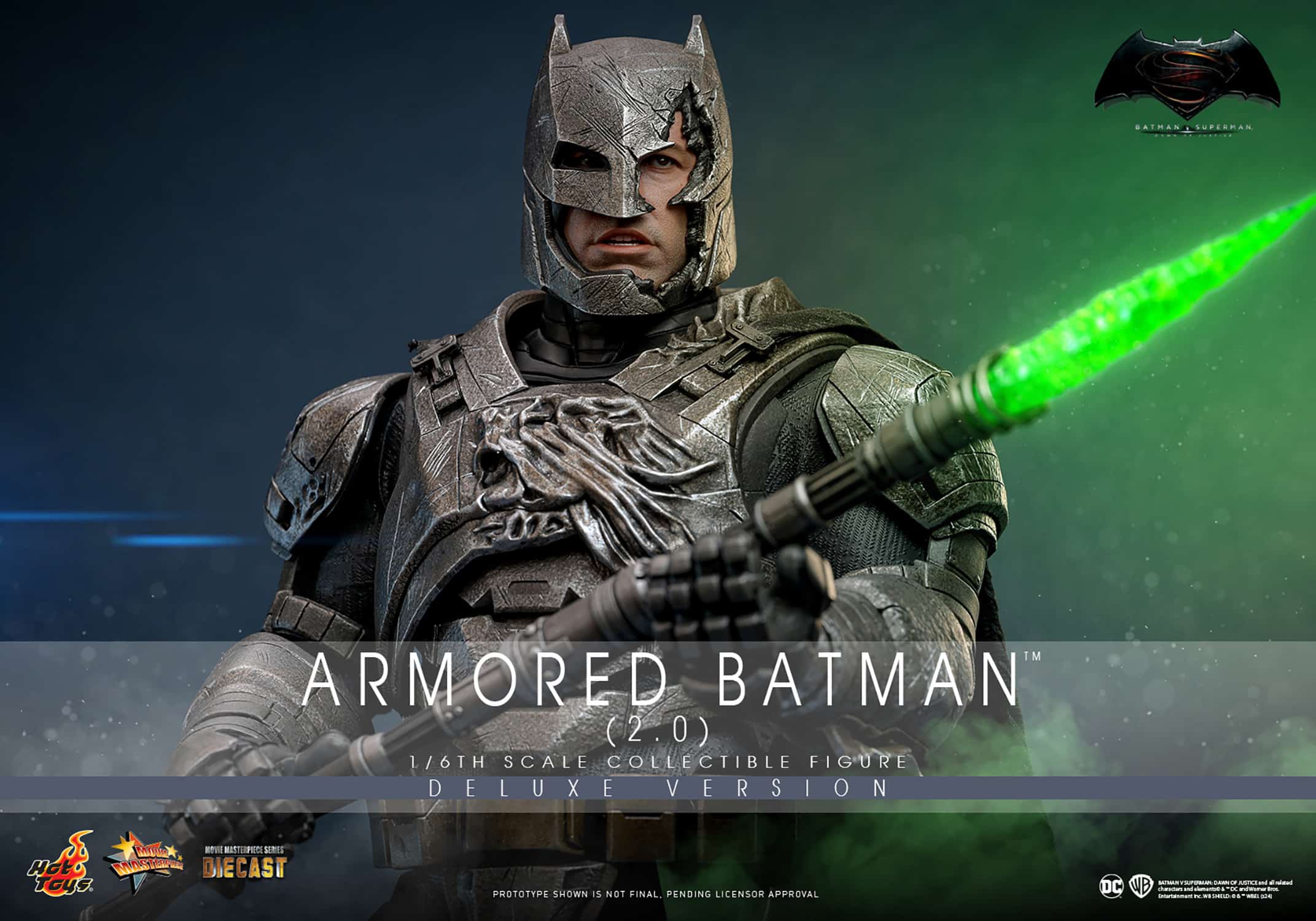 Hot Toys Armored Batman 2.0 Sixth Scale Figure DC Limited Collectible
