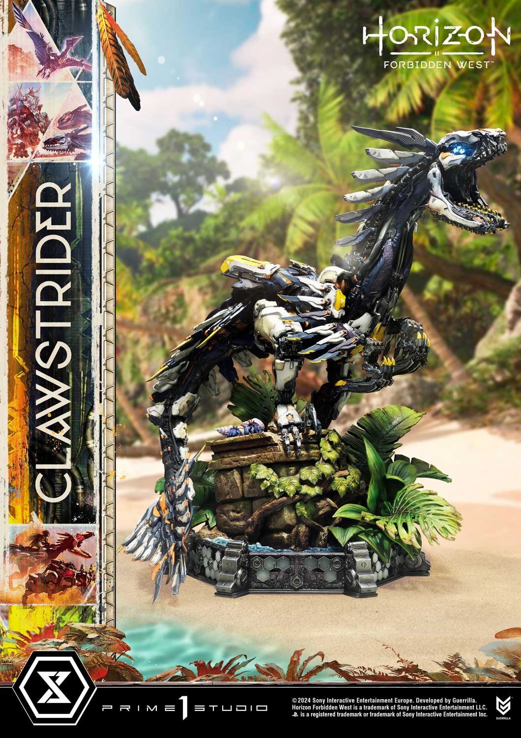 Prime 1 Studio Clawstrider Statue Horizon Forbidden West Limited Collectible