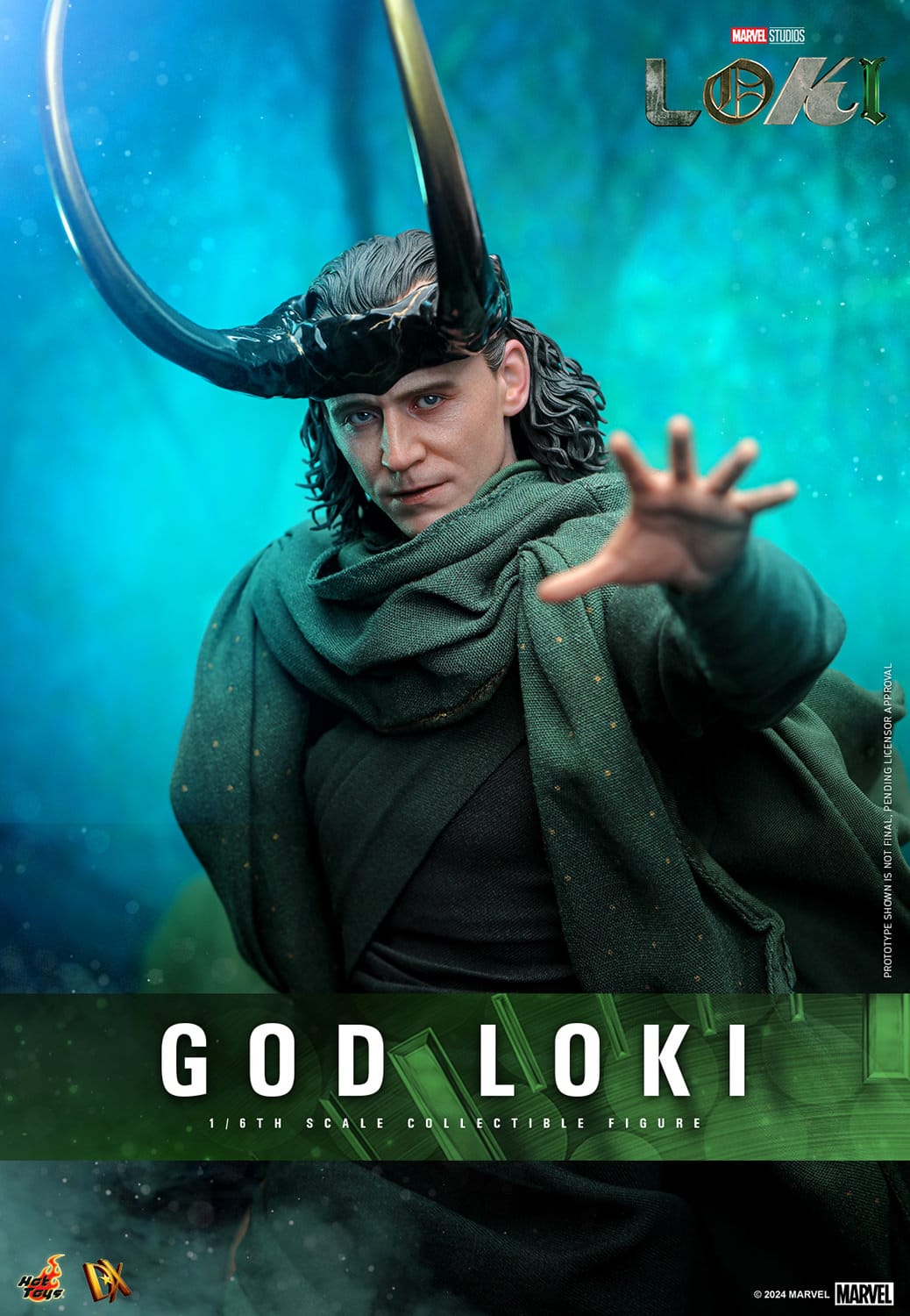 Hot Toys God Loki Sixth Scale Figure Marvel Limited Collectible