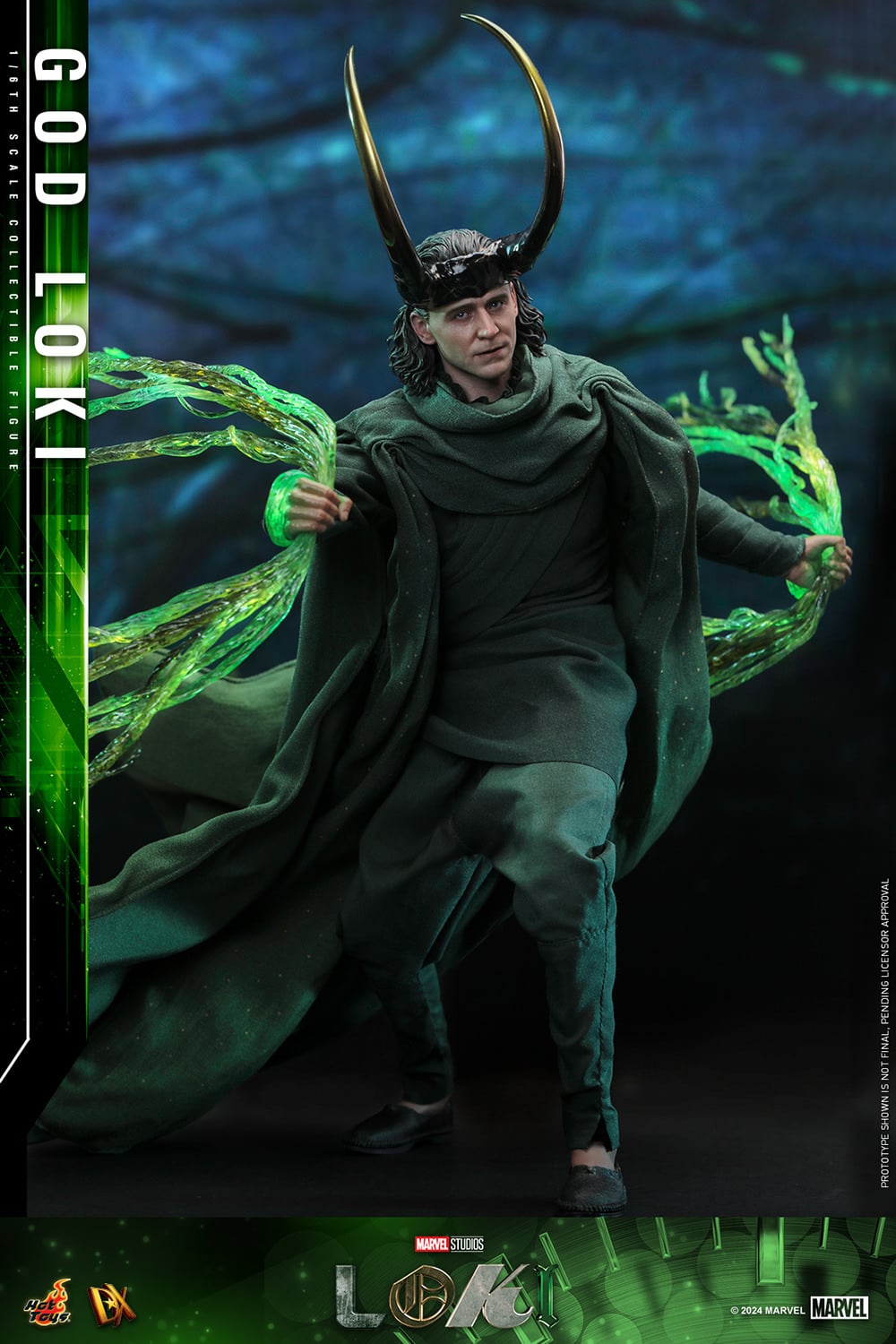 Hot Toys God Loki Sixth Scale Figure Marvel Limited Collectible