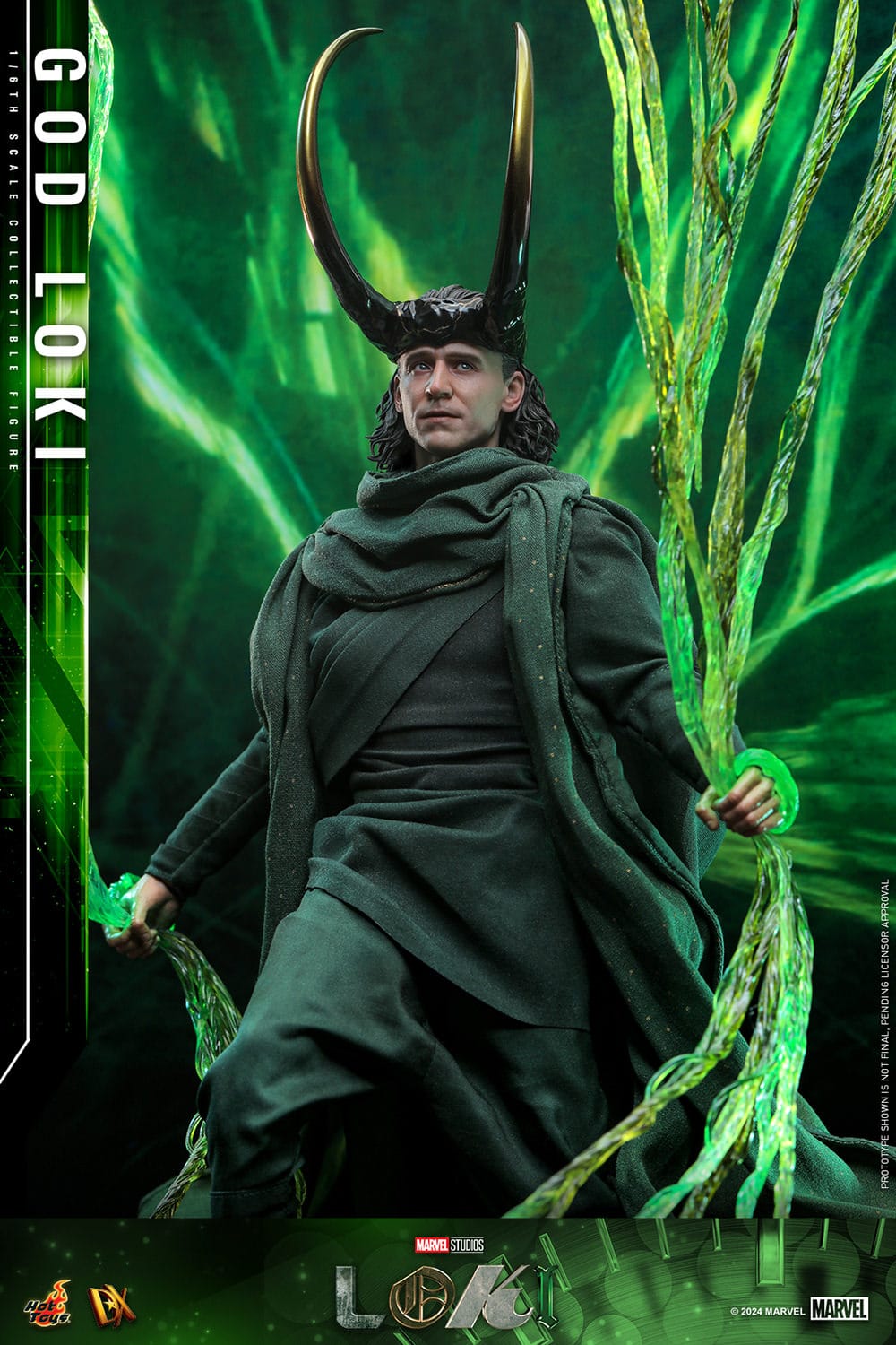 Hot Toys God Loki Sixth Scale Figure Marvel Limited Collectible
