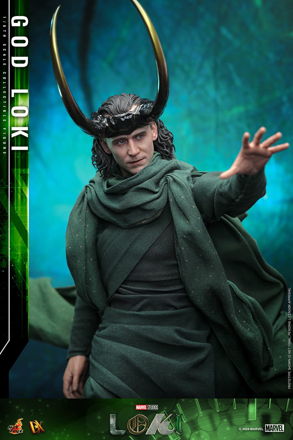 Hot Toys God Loki Sixth Scale Figure Marvel Limited Collectible