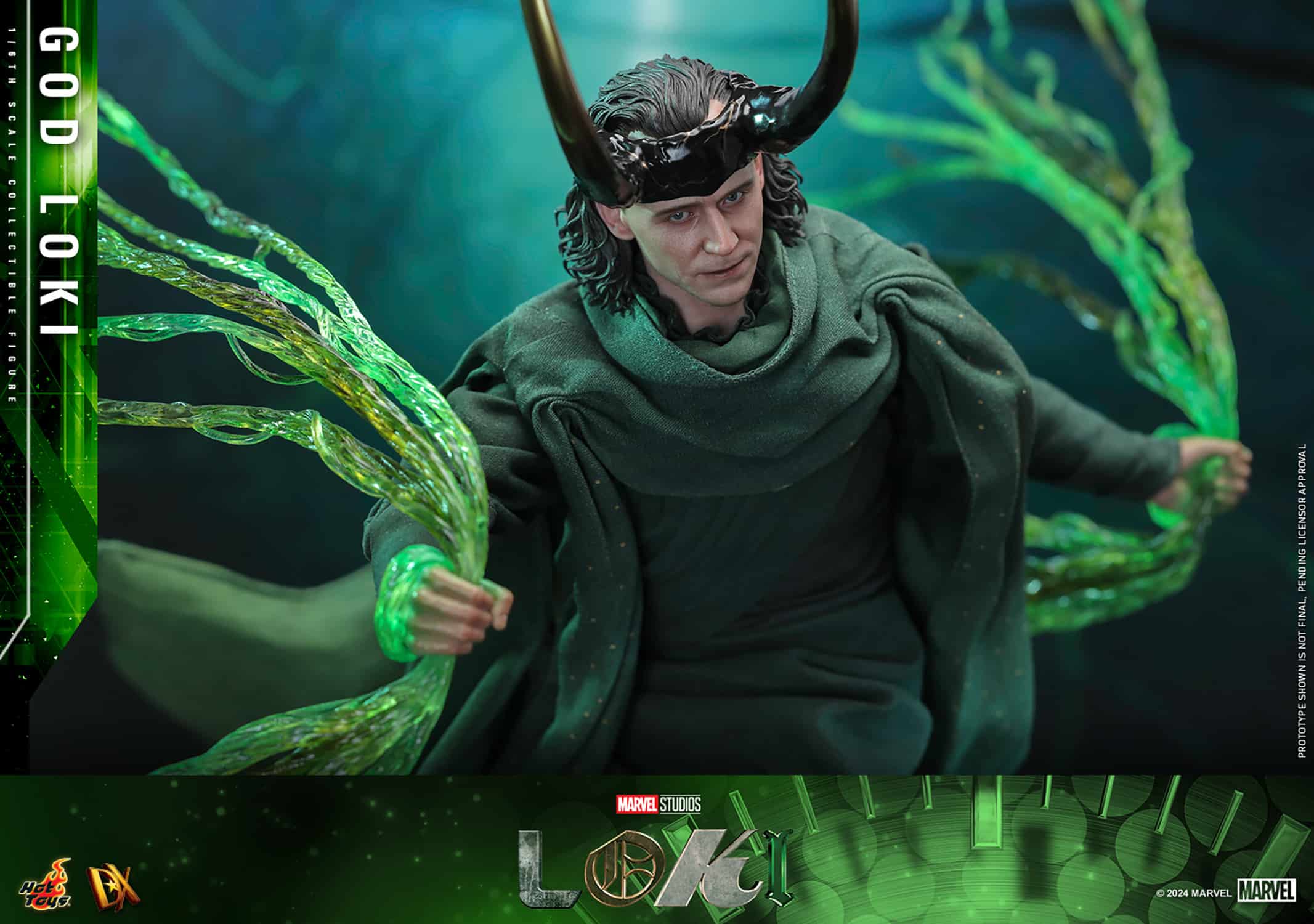 Hot Toys God Loki Sixth Scale Figure Marvel Limited Collectible