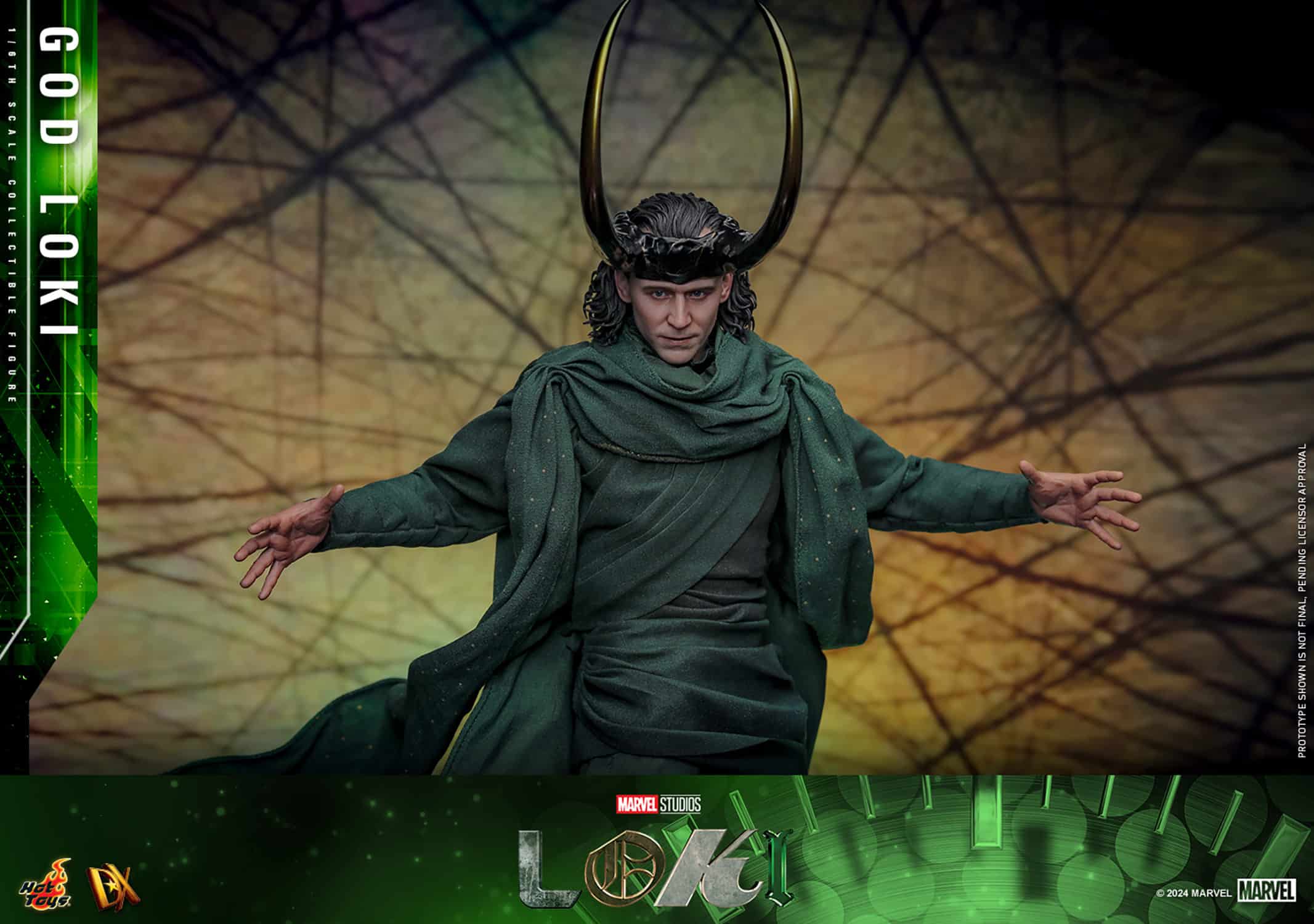 Hot Toys God Loki Sixth Scale Figure Marvel Limited Collectible