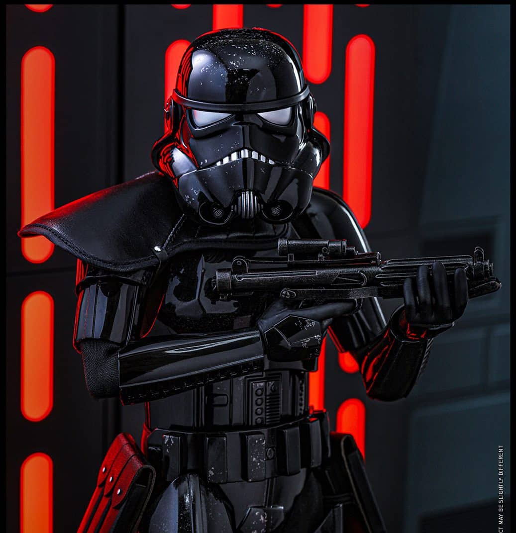 Hot Toys Shadow Trooper With Death Star Environment Sixth Scale Figure Star Wars Limited Collectible