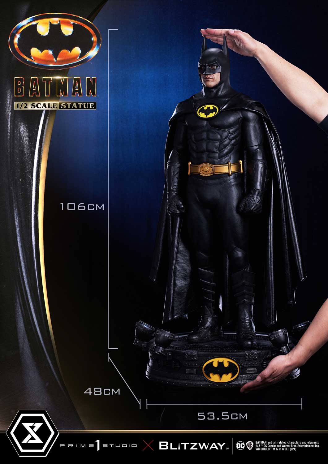 Prime 1 Studio Batman 1989 1/2 Scale Statue Blitzway Limited DC Collectible
