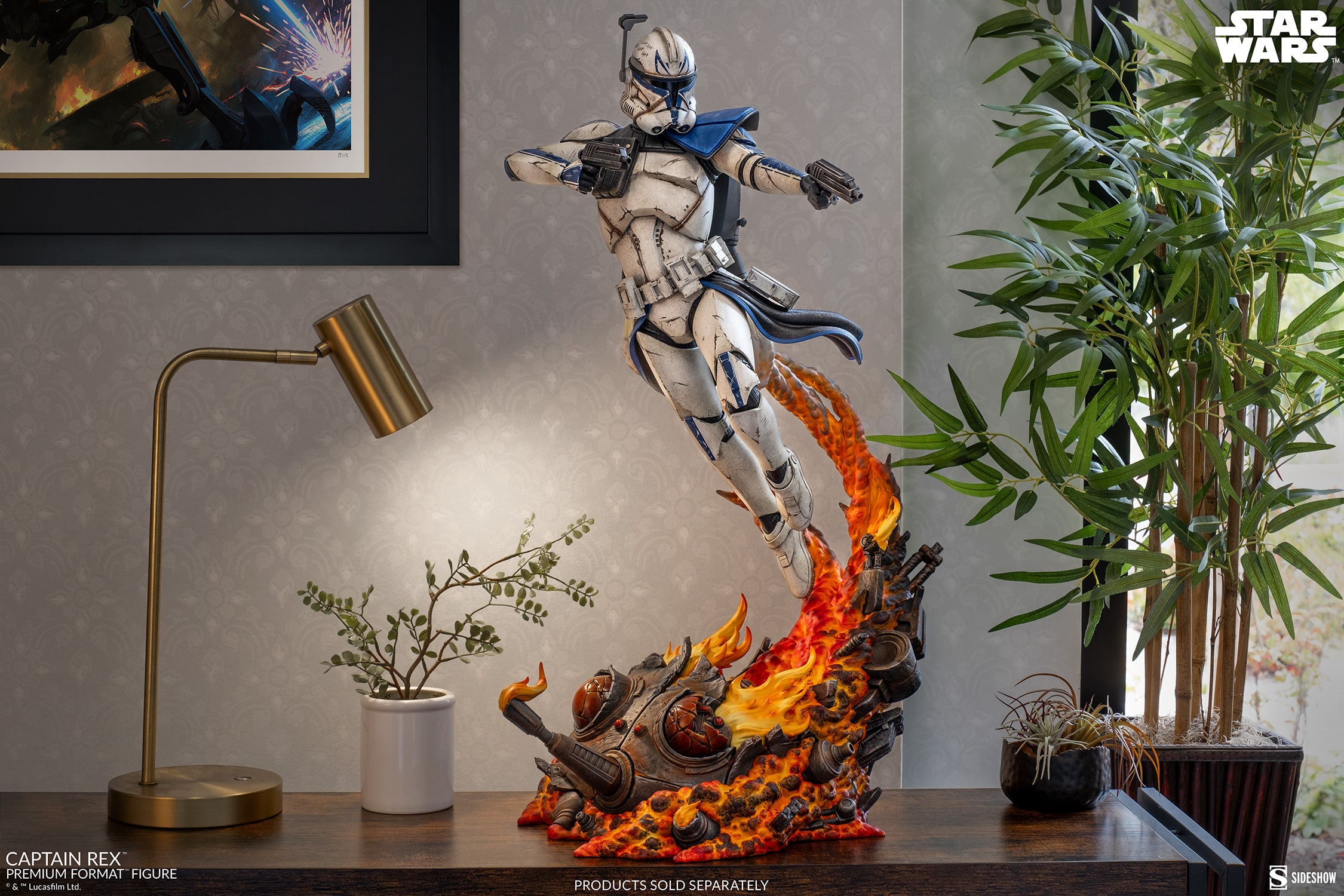 Sideshow Collectibles Captain Rex Premium Format Figure Limited Star Wars Collectible Statue