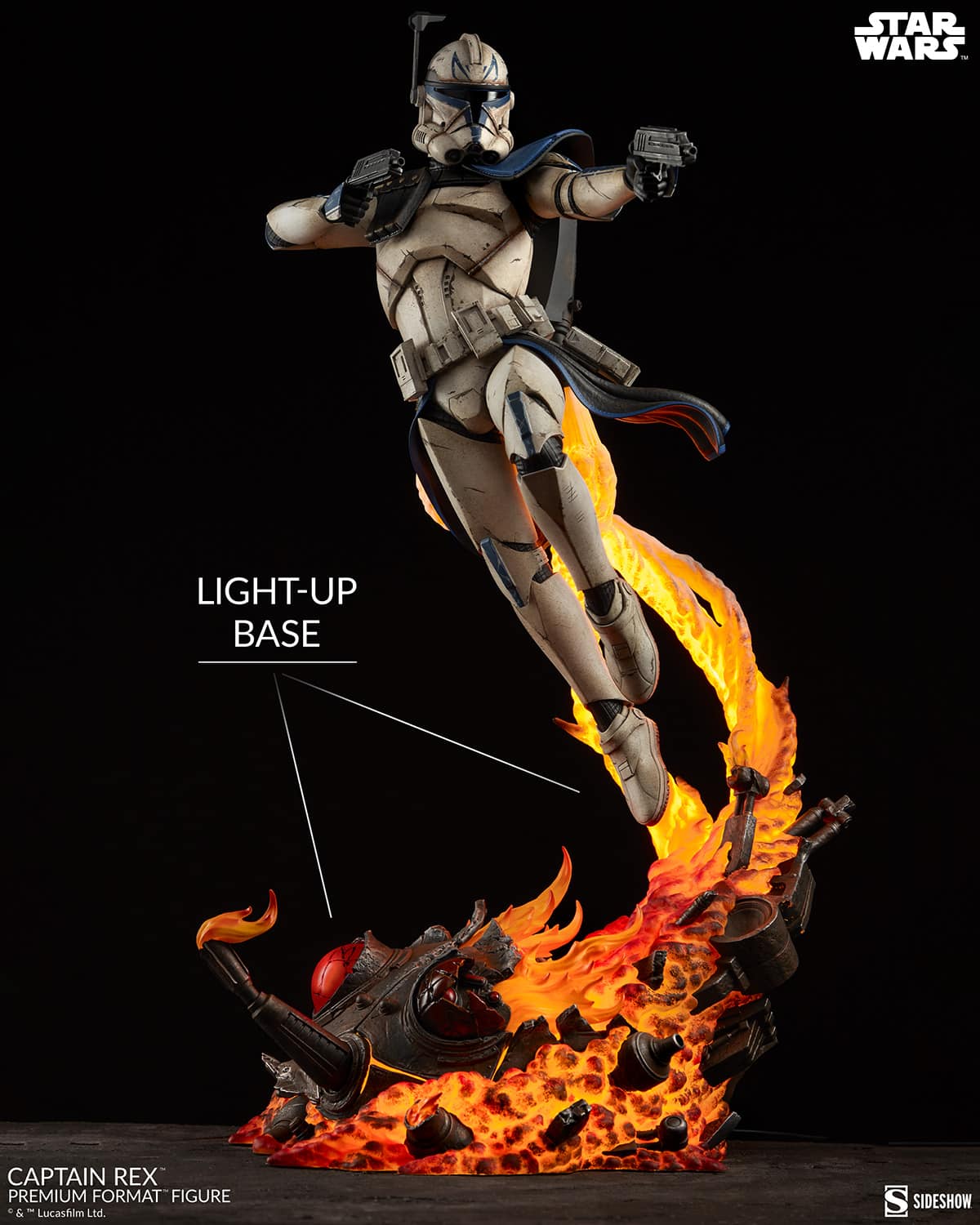 Sideshow Collectibles Captain Rex Premium Format Figure Limited Star Wars Collectible Statue