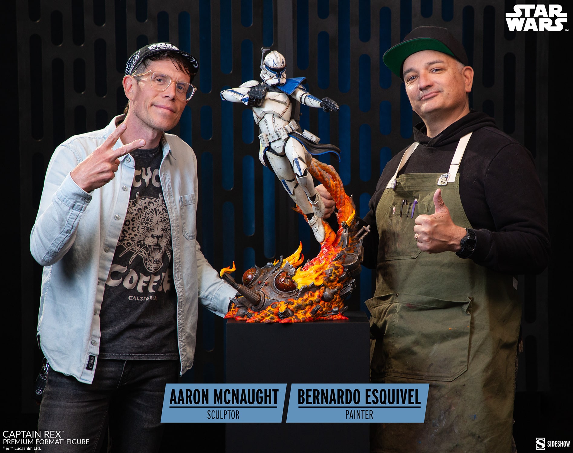 Sideshow Collectibles Captain Rex Premium Format Figure Limited Star Wars Collectible Statue