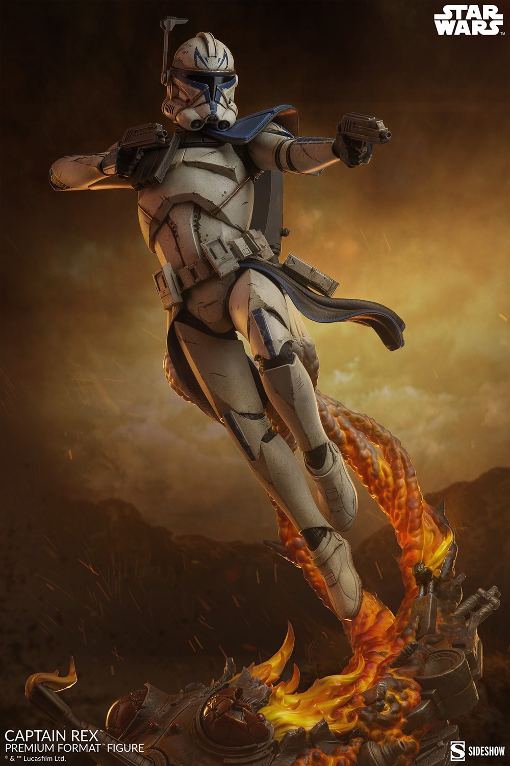 Sideshow Collectibles Captain Rex Premium Format Figure Limited Star Wars Collectible Statue