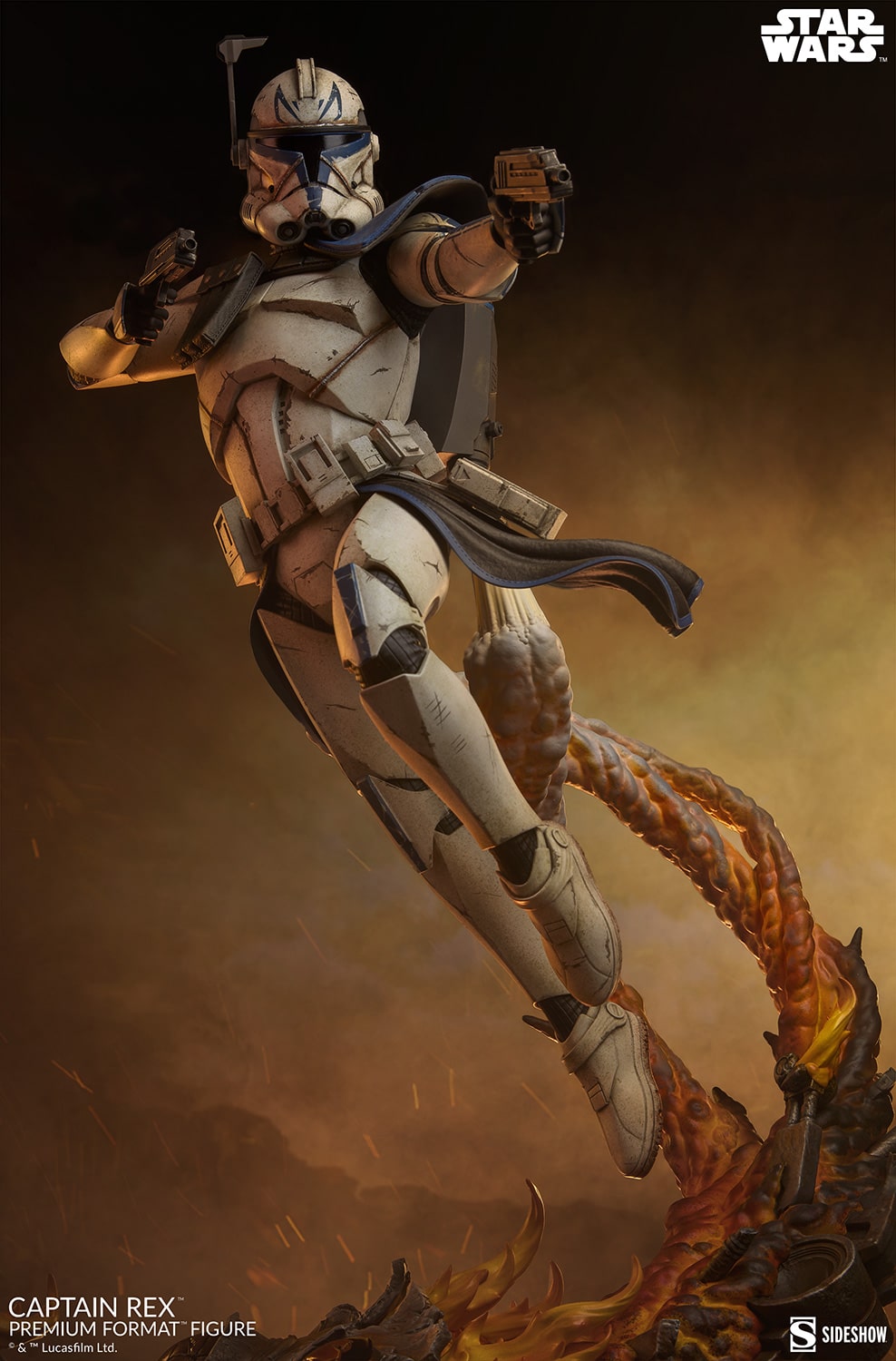 Sideshow Collectibles Captain Rex Premium Format Figure Limited Star Wars Collectible Statue
