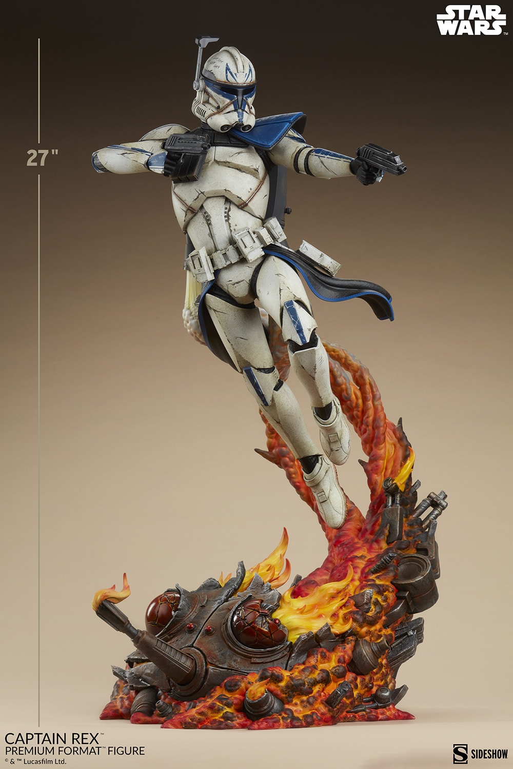 Sideshow Collectibles Captain Rex Premium Format Figure Limited Star Wars Collectible Statue