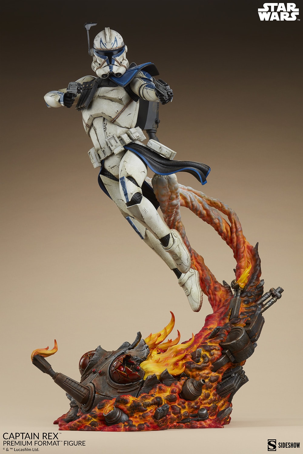 Sideshow Collectibles Captain Rex Premium Format Figure Limited Star Wars Collectible Statue