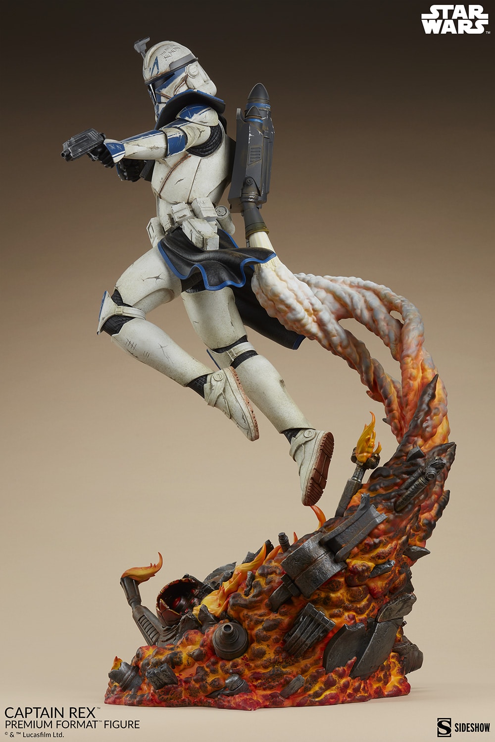 Sideshow Collectibles Captain Rex Premium Format Figure Limited Star Wars Collectible Statue