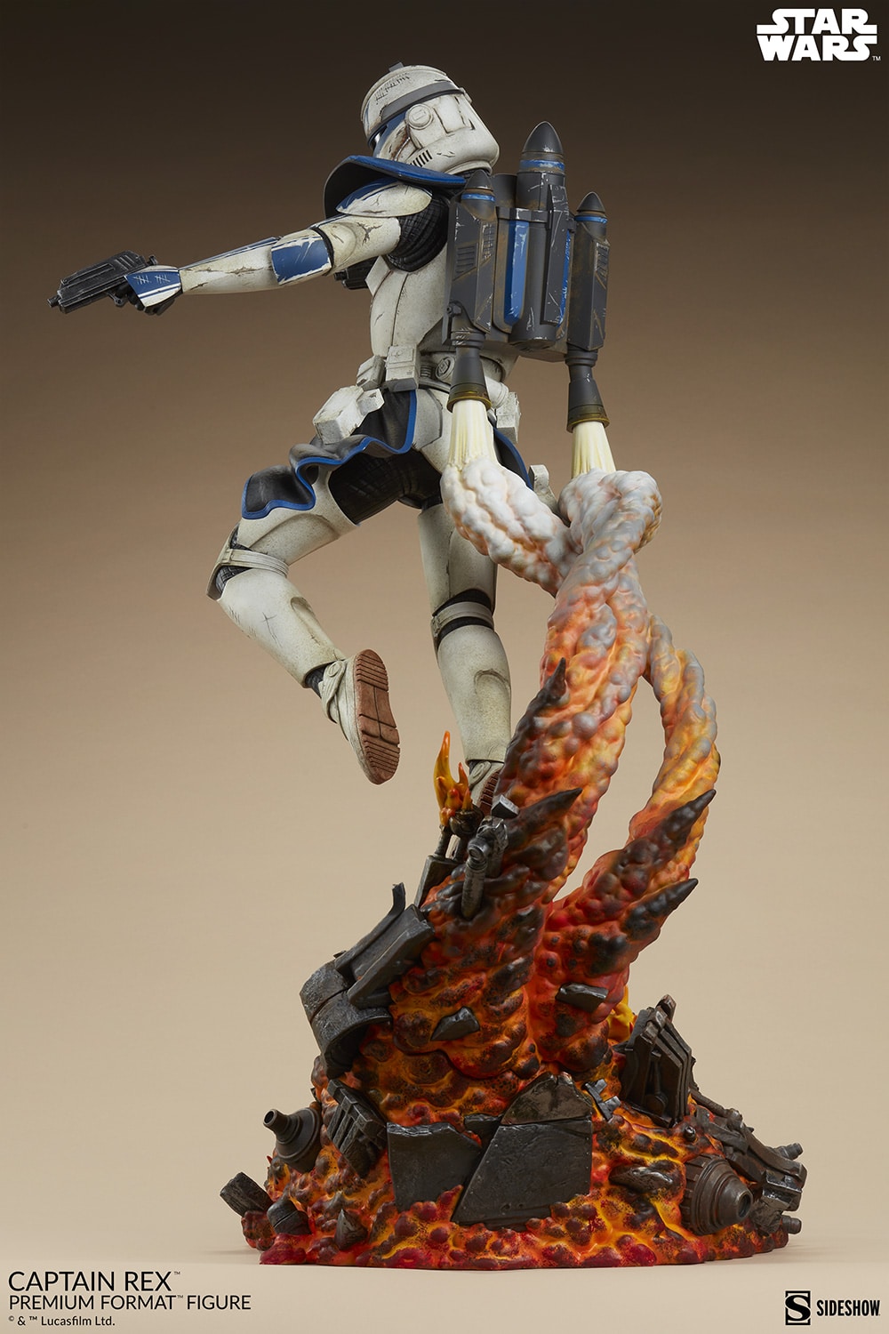Sideshow Collectibles Captain Rex Premium Format Figure Limited Star Wars Collectible Statue