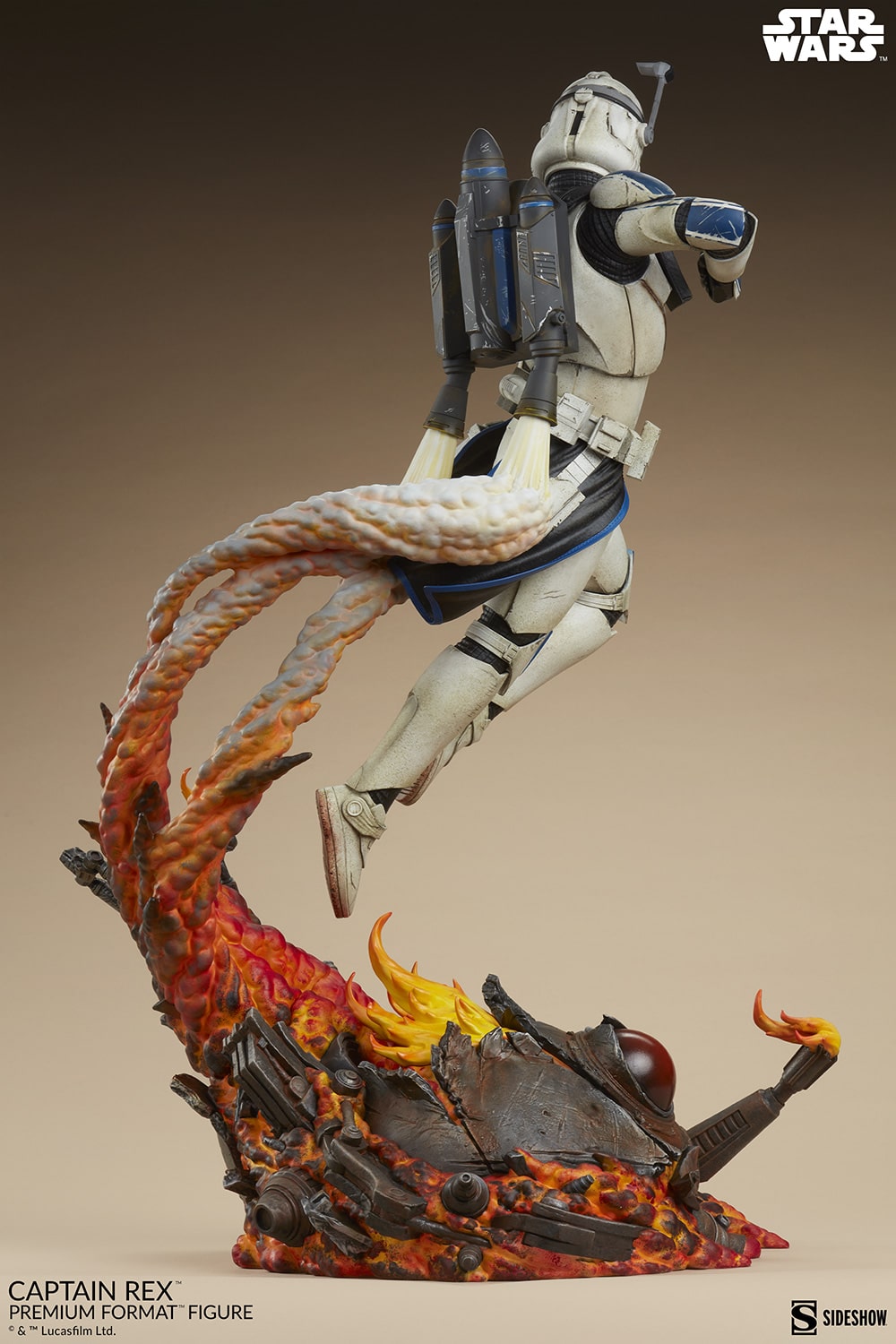 Sideshow Collectibles Captain Rex Premium Format Figure Limited Star Wars Collectible Statue